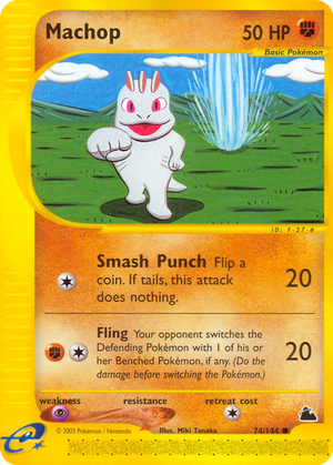 Machop card image