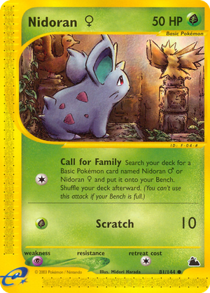 Nidoran ♀ card image