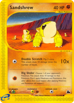Sandshrew card image