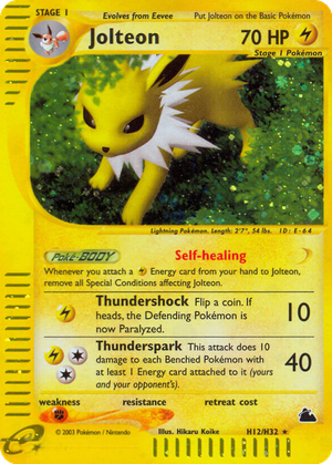 Jolteon card image