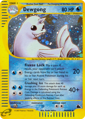 Dewgong card image