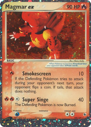Magmar ex card image
