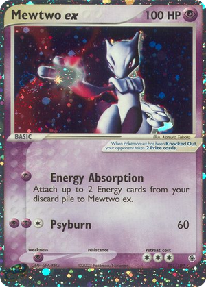Mewtwo ex card image