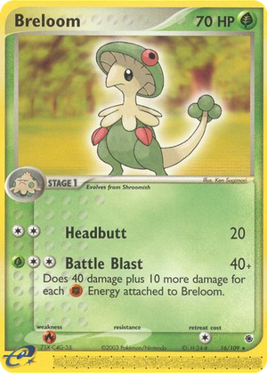 Breloom card image