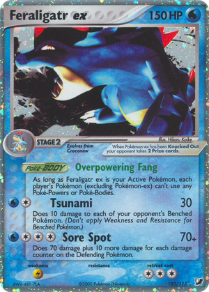 Feraligatr ex card image