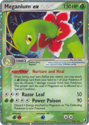Meganium ex card image