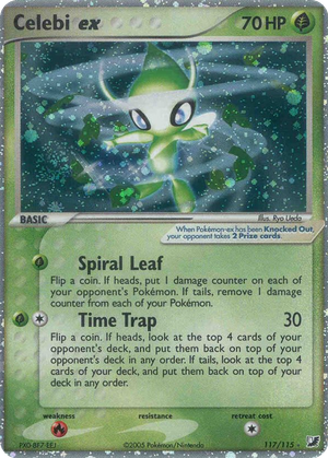 Celebi ex card image