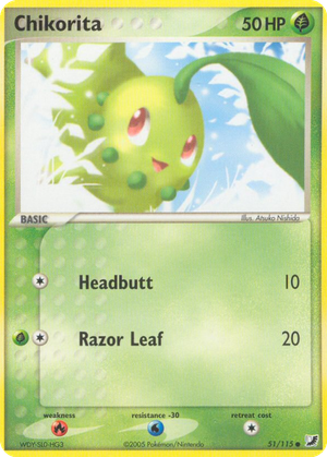 Chikorita card image
