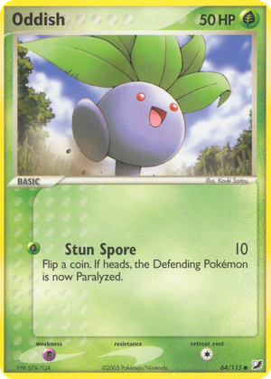 Oddish card image