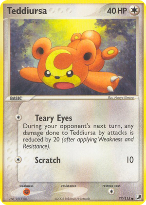Teddiursa card image
