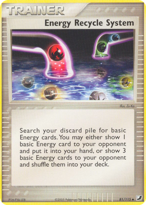 Energy Recycle System card image