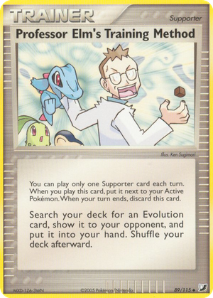 Professor Elm's Training Method card image