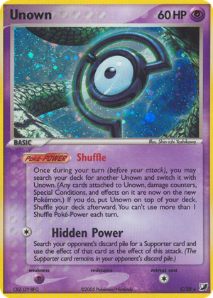 Unown card image