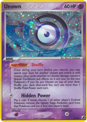 Unown card image