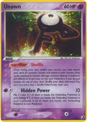 Unown card image