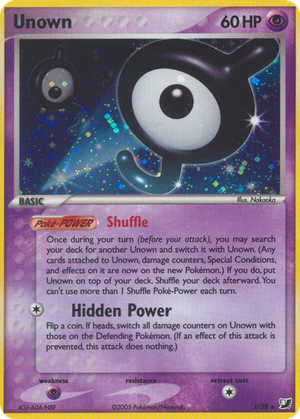 Unown card image