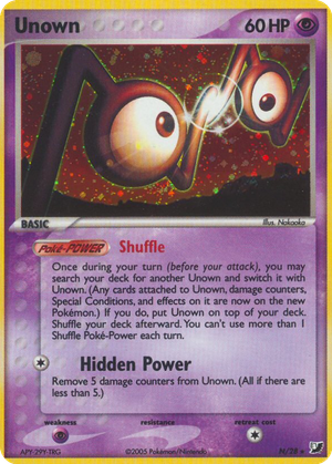 Unown card image