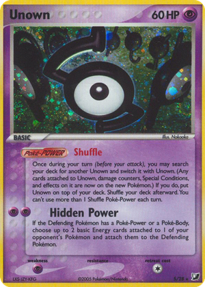 Unown card image
