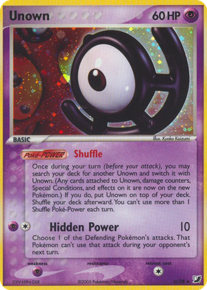 Unown card image
