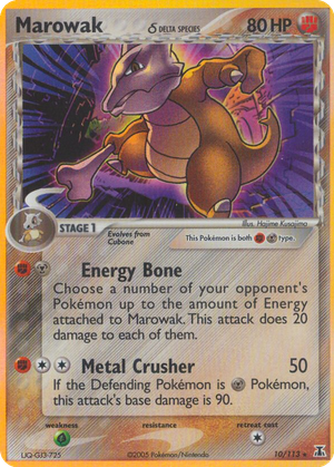 Marowak δ card image