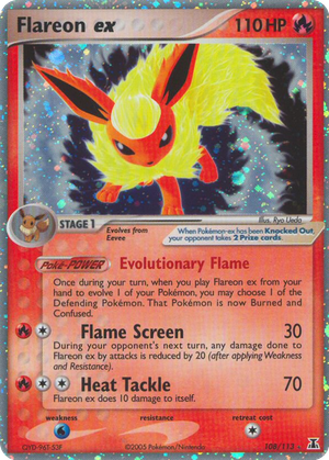 Flareon ex card image