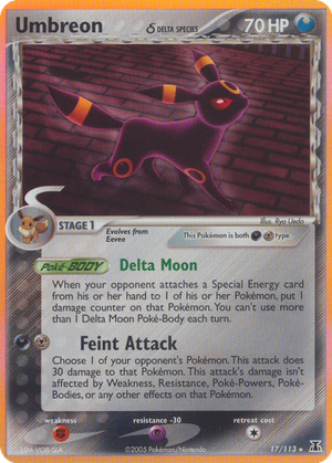 Umbreon δ card image