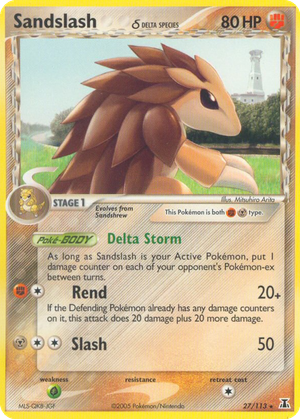 Sandslash δ card image