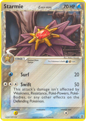 Starmie δ card image