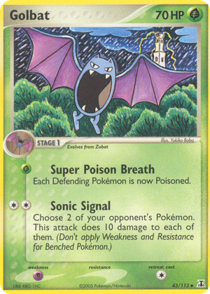 Golbat card image