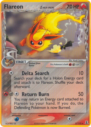 Flareon δ card image