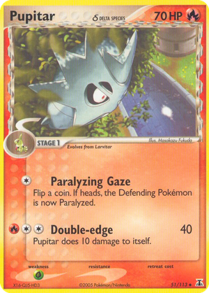 Pupitar δ card image