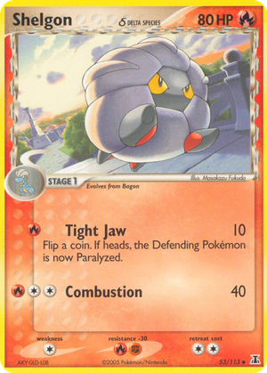 Shelgon δ card image