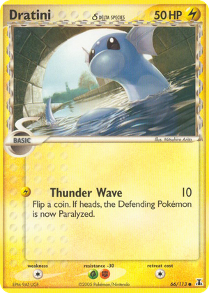 Dratini δ card image