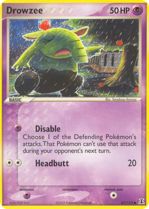 Drowzee card image