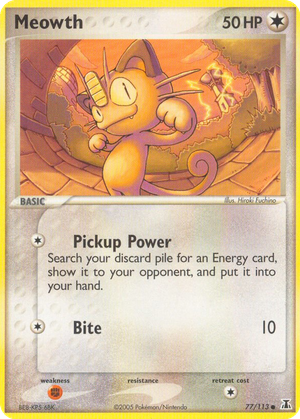 Meowth card image