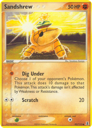 Sandshrew card image