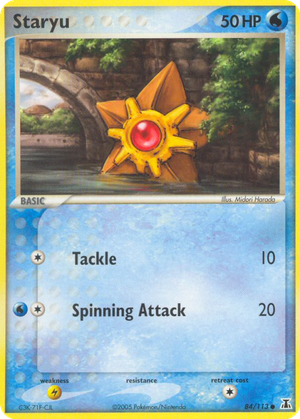 Staryu card image
