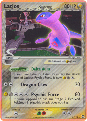 Latios δ card image