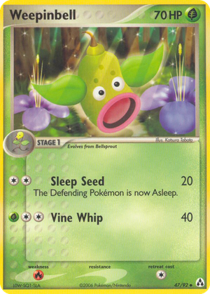 Weepinbell card image