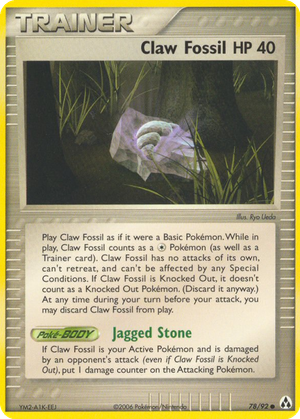 Claw Fossil card image