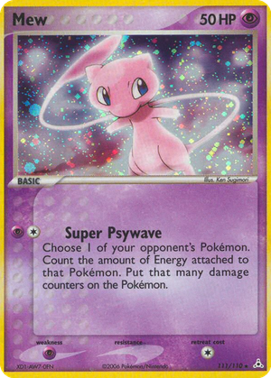 Mew card image