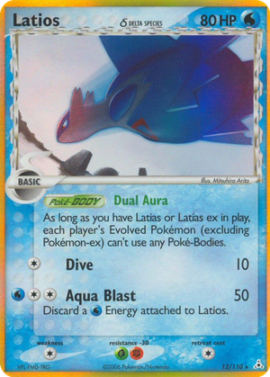 Latios δ card image