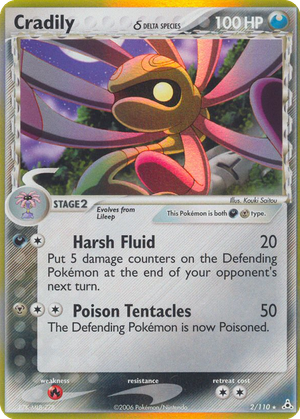 Cradily δ card image