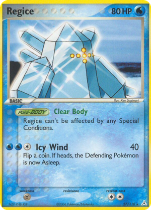 Regice card image