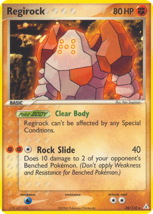 Regirock card image