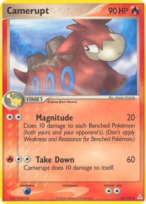 Camerupt card image