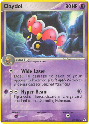 Claydol card image