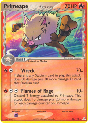 Primeape δ card image