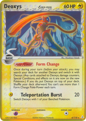 Deoxys δ card image