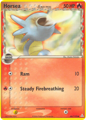 Horsea δ card image